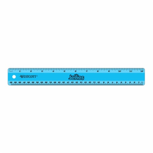 Westcott Jellies Twist-It Flexible Ruler - Assorted Perspective: front