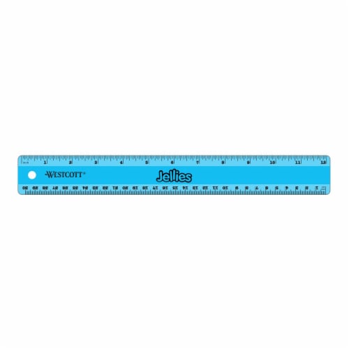 Westcott Jellies Twist-It Flexible Ruler - Assorted, 12 in - King Soopers