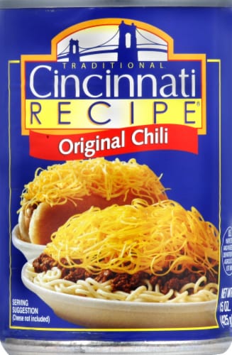 Cincinnati Recipe® Original Recipe Chili, 15 oz - Kroger