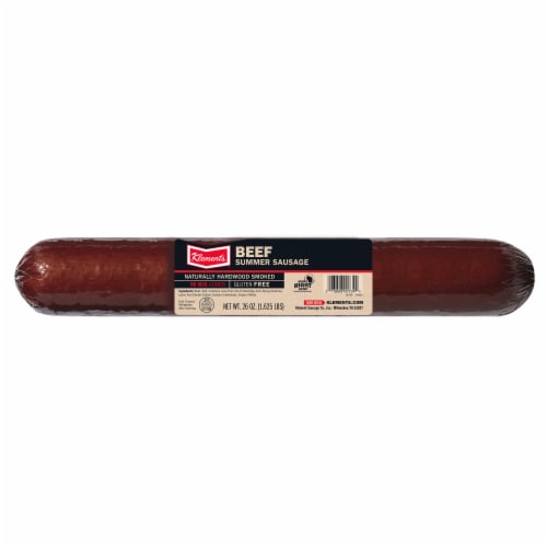 Klement's Beef Summer Sausage Perspective: front