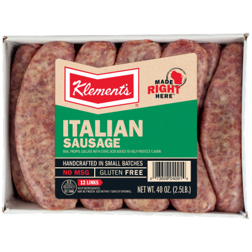 Klement's® Italian Sausage Perspective: front