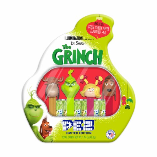 PEZ The Grinch Limited Edition Gift Set Perspective: front