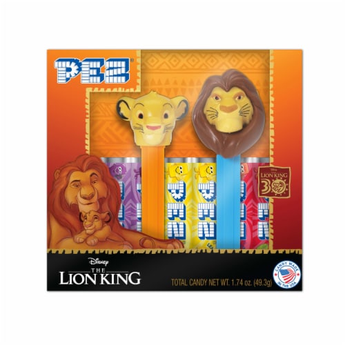 PEZ® Lion King Holiday Hard Candy Twin Pack Perspective: front