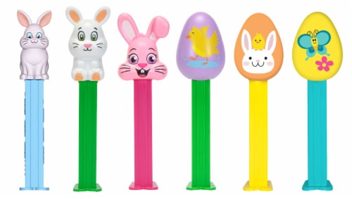 Pez Assorted Easter Candy Dispenser Perspective: front