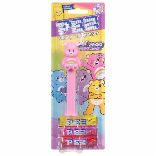 Pez® Fruity Assorted Hard Candy Dispenser Perspective: front