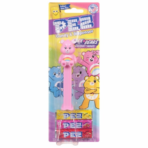 Pez® Fruity Assorted Hard Candy Dispenser Perspective: front