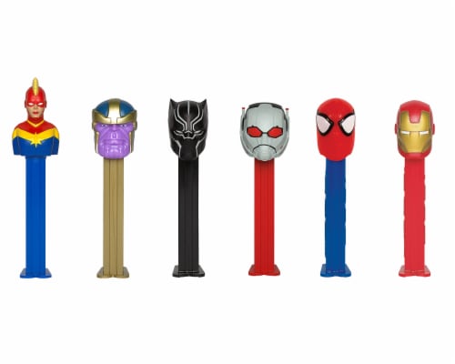 Pez Marvel Universe Dispenser & Candy - Assorted Perspective: front