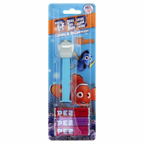 PEZ Finding Nemo Candy & Dispenser Perspective: front
