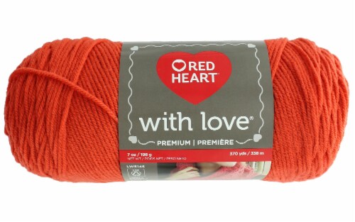 C&C Red Heart With Love Yarn 7oz Tigerlily, 1 - King Soopers C&C Red Heart With Love Yarn 7oz Tigerlily, 1 - King Soopers