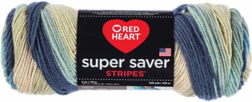 Red Heart Super Saver Yarn-Sutherland Stripes Perspective: front