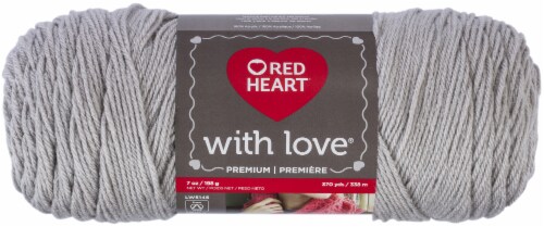 Red Heart With Love Yarn-Light Grey, 1 count - Gerbes Super Markets