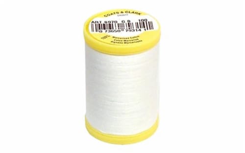 LA Linen ThreadBlack 6000 Yards 100 Percent Polyester Cone Serger Thread,  Black, 1 - Fry's Food Stores