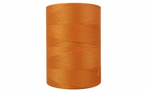 Star Machine Quilt Thread 1200yd Tangerine Perspective: front
