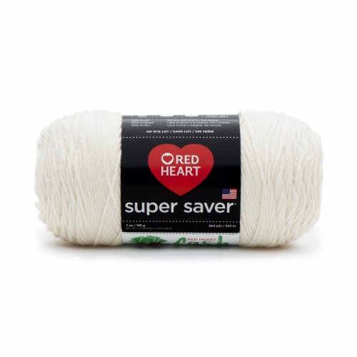 Red Heart® Super Saver® Yarn - Soft White, 364 yd / 7 oz - Kroger