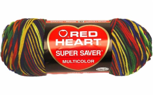 Red Heart® Super Saver® Black Yarn, 7 oz - City Market