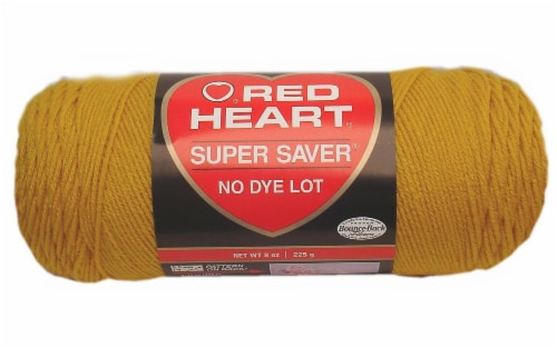 Red Heart® Super Saver® Yarn - Gold Perspective: front