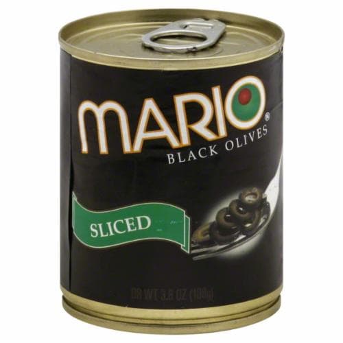 Mario Sliced Black Olives