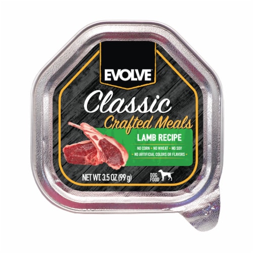 Evolve® Classic Crafted Meals Lamb Recipe Dog Food Perspective: front
