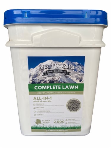 Arctic Gro Complete Lawn All-in-1 Alaska Lawn Mix Perspective: front