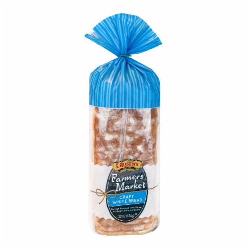 S. Rosen's Farmer's Market Craft White Bread Perspective: front