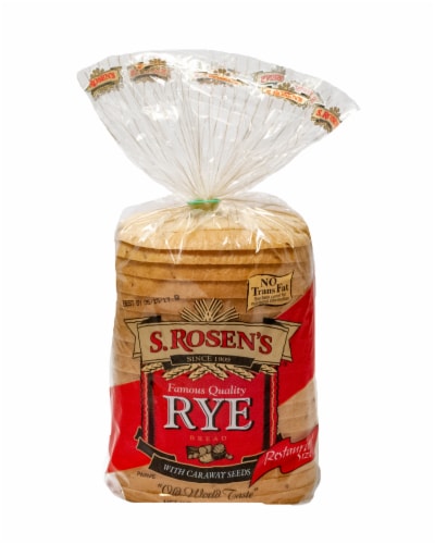 S. Rosen's Rye Bread with Caraway Seeds Perspective: front