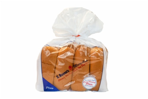 S. Rosen's Plain Hotdog Buns Perspective: front