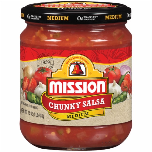 Mission Chunky Salsa Medium Perspective: front
