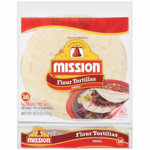 Mission Small Flour Tortillas Perspective: front