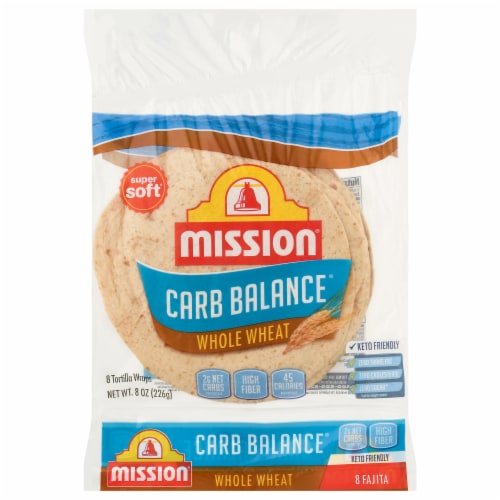 Mission® Carb Balance® Low Carb Whole Wheat Fajita Tortillas