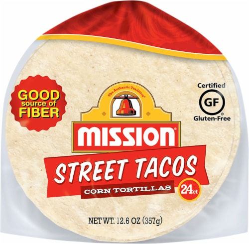 Mission Corn Tortillas Street Tacos Perspective: front