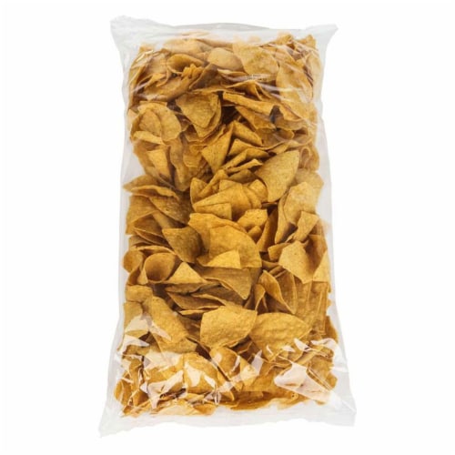 Mission Yellow Triangle Tortilla Chips - 2 lb. bag, 6 per case Perspective: front