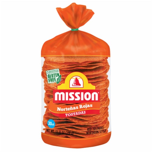 Mission Tostadas Norteñas Rojas Perspective: front