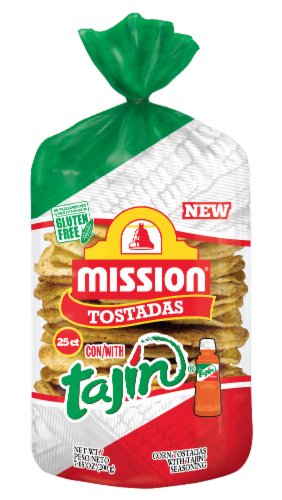 Mission Tajin Tostadas Perspective: front