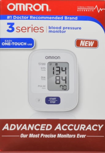 Omron Upper Arm Blood Pressure Monitor, 3 Series