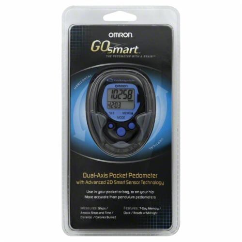 Omron Go Smart Pocket Pedometer Perspective: front