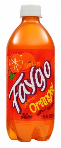 Faygo Orange Perspective: front