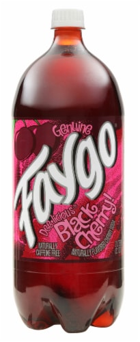 Faygo Black Cherry Soda Perspective: front