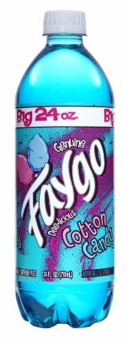 Faygo Cotton Candy Soda Perspective: front
