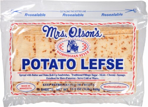 Mrs.Olson's Potato Lefse Perspective: front