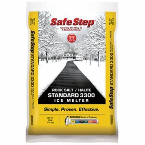 Safe Step Rock Salt Bag 50 lb Pay Less Super Markets