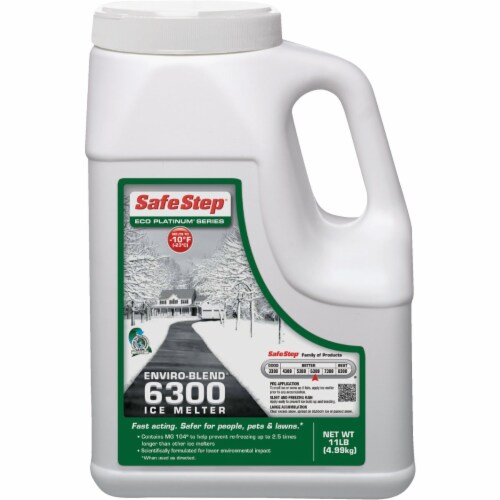 Safe Step Enviro-Blend 6300 Ice Melt Pellets Perspective: front