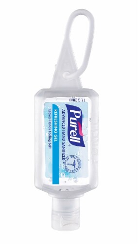 Purell Refreshing Gel Advanced Hand Sanitizer with Jelly Wrap Carrier Perspective: front