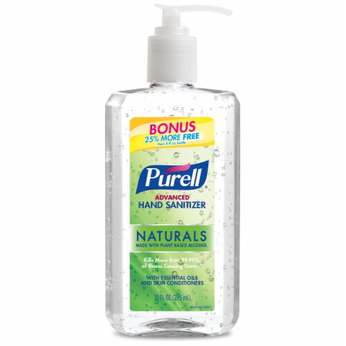 Purell Naturals Advanced Hand Sanitizer, 10 fl oz Fry’s Food Stores