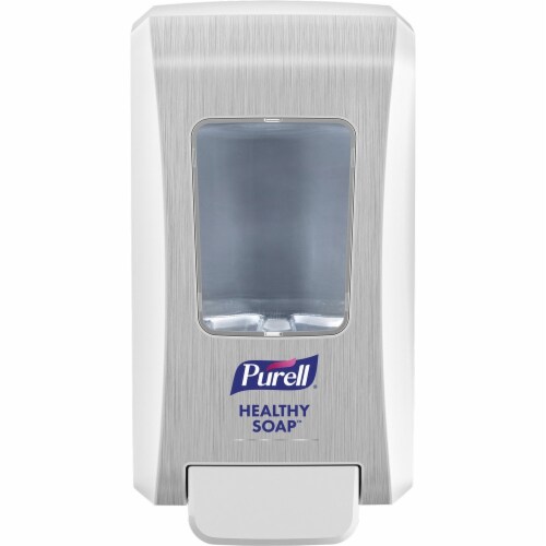 PURELL FMX-20 Foam Soap Dispenser - Manual - 2.11 quart Capacity - Site Window, Locking Mechanism, Durable, Wall Mountable, Rugged - White - 1Each PURELL FMX-20 Foam Soap Dispenser - Manual - 2.11 quart Capacity - Site Window, Locking Mechanism, Durable, Wall Mountable, Rugged - White - 1Each