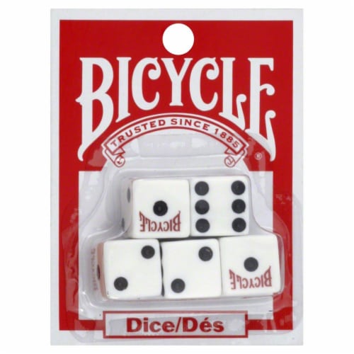 Bicycle® Dice Set Perspective: front
