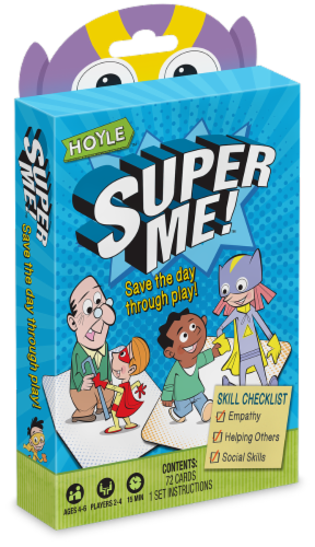 Hoyle® Super Me Card Game Perspective: front