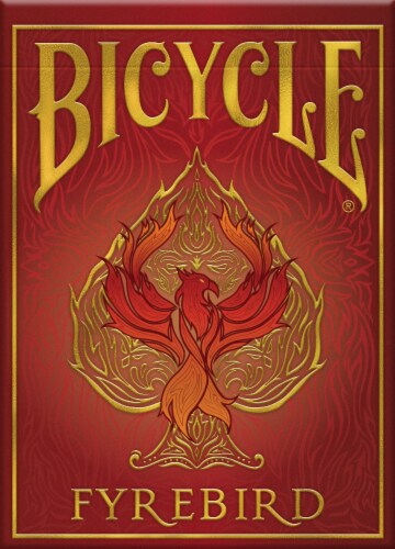 Bicycle® Fyrebird Playing Cards Perspective: front