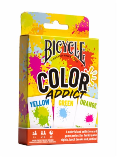 Color Addict Card Game Perspective: front