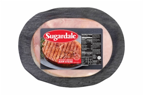 Sugardale® Hickory Smoked Bone-In Ham Steak Perspective: front