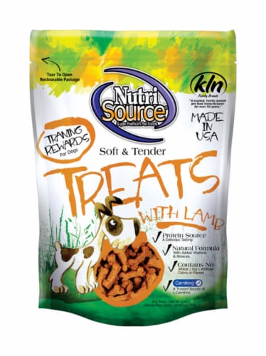 Nutri Source Lamb Grain Free Treats For Dogs 6 oz. 1 pk - Case Of: 1